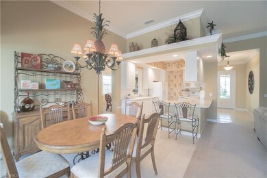Your informal Dining Area overlooks the Pool and L