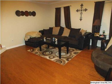 Living room is a nice size yet still cozy.