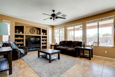 Spacious family room