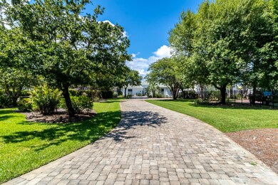 Manicured lawn