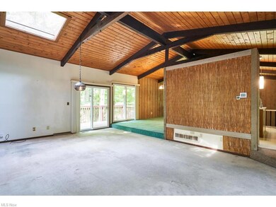 Living room, dining room and behind the wall is th