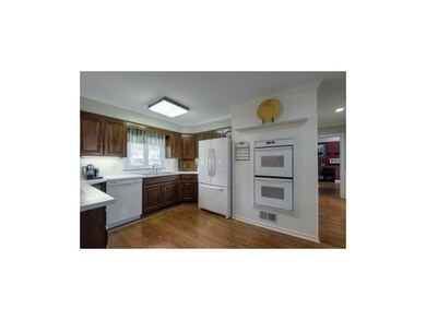 Clean, comfortable kitchen.  Great cabinet and cou