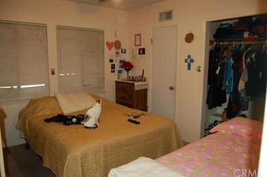 Master bedroom with attached bathroom