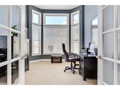 The centrally located, main level, vaulted private