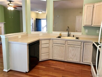 Spacious Kitchen with Hardwood Floors.  All kitche