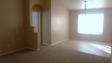 Dine in area and door to master bedroom