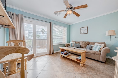 With elegant touches and ample natural light, this