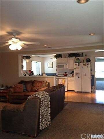 Family Room into Kitchen