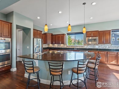 Exapansive entertainers kitchen is the hub of the home!
