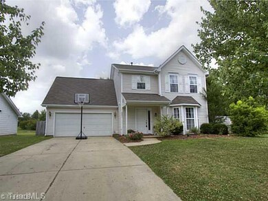 Exterior Front. Large corner home site with fenced in back yard