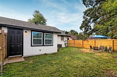 Privacy backyard for each unit.