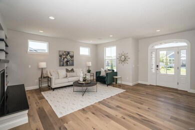 Great Room and Beautiful Front Entry