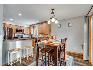 Remodeled Kitchen with black stainless steel appli