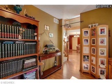 Office off of foyer.