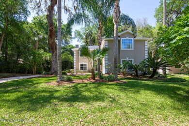 Large front yard