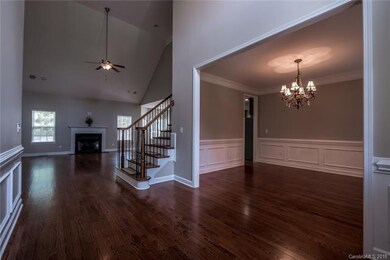 Two-story Foyer, looking in to Dining Room and Gre