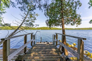 Dock featuring a water view