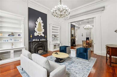 Living room leads to the dining room