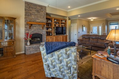 Woodburning Fireplace. Serviced every year