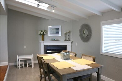 Separate dining room allows for both formal entert