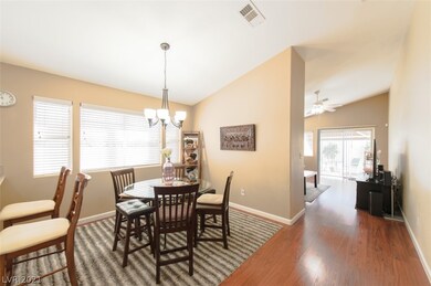 breakfast bar and dining area