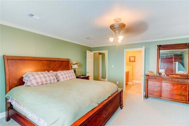 Enormous master bedroom with on-suite and walk in