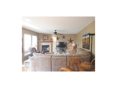 Open to kitchen and walk right out to the back dec