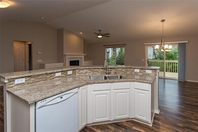 Kitchen Center Island with All New Granite Counter