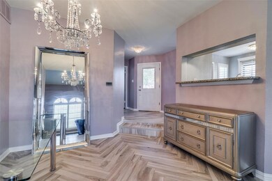 Entry and dining area.