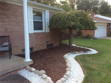 Neat and clean landscaping