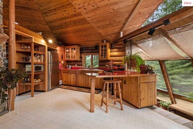 Breakfast Bar with Lots of Natural Light