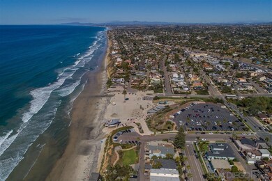 Closer view of Moonlight Beach