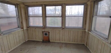 Sun porch with ravine views