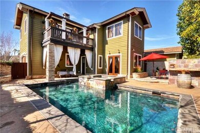 Enjoy the pool and spa in this private corner lot.