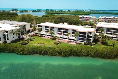 1591 BEACH ROAD FROM THE BAY.  UNIT 304 IS IN THE 