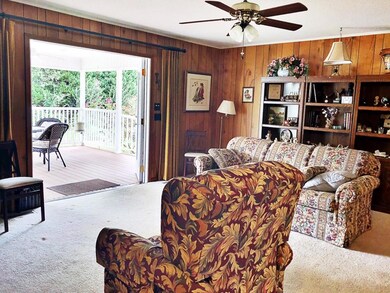 Den onto back deck