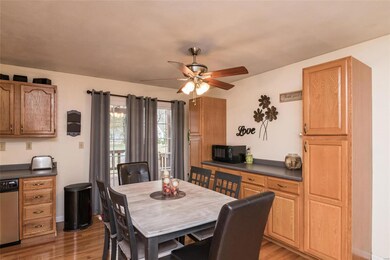 Access to Arbor Covered Deck From Kitchen