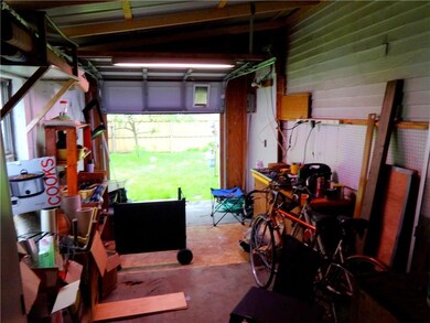 Attached garage. Great for storage!