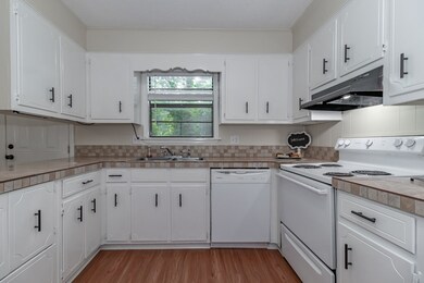 Nice view to backyard from the kitchen