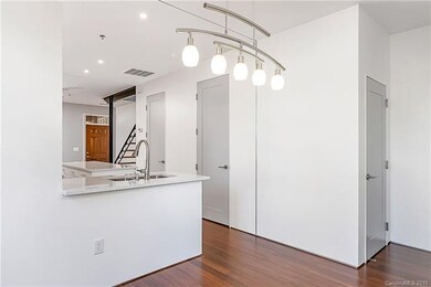 Kitchen from dining area