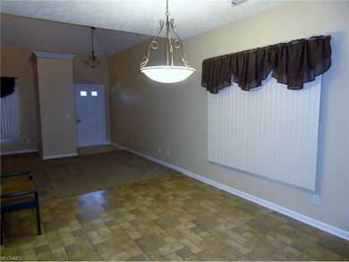 View to Front Door From Dining Room