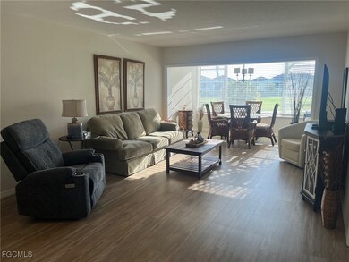 Living Room with extended living area/dining room