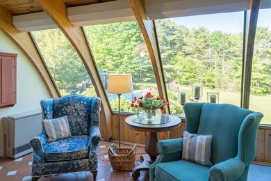 Cozy, comfortable spaces throughout...