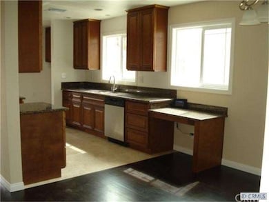 Large galley kitchen