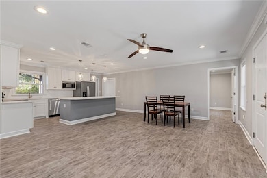 Large Living/dining space