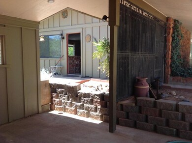 carport looking to front door