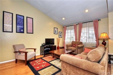 Spacious Living Room with high ceilings and great 