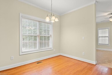 Eat in kitchen area with lots of natural light