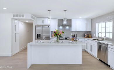 Huge kitchen