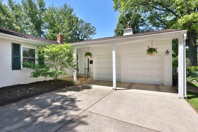 Two-car garage